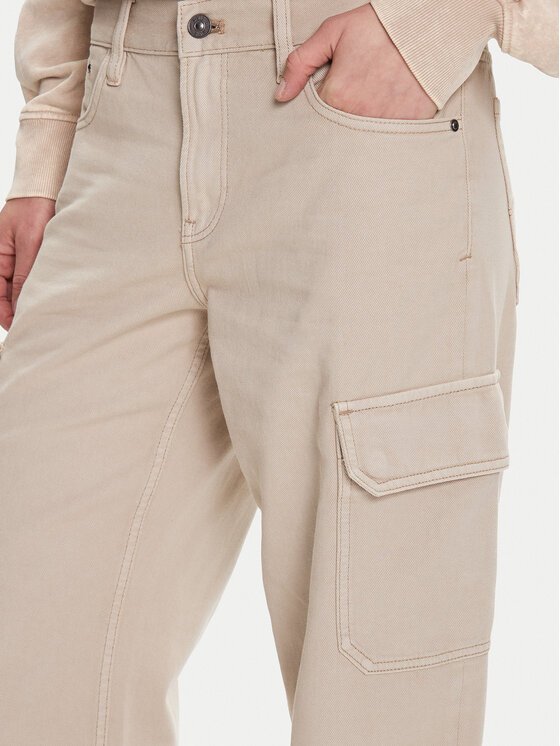 G-STAR G-Star Raw Hlače iz tkanine Judee D24673-E078 Bež Relaxed Fit