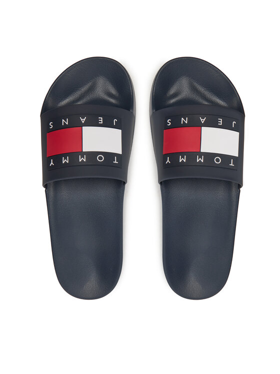 Tommy Jeans Παντόφλες Tommy Jeans Pool Slide Ess EM0EM01191 Σκούρο μπλε