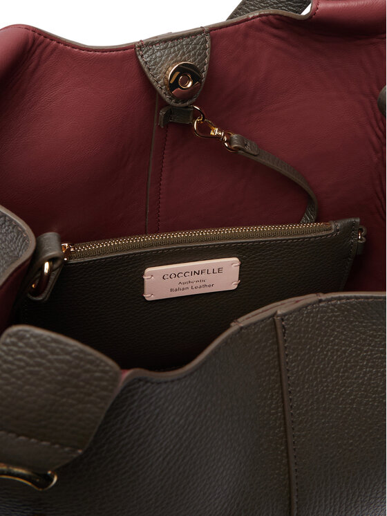 Coccinelle Дамска чанта Coccinelle SHA Coccinelle C-Easy E1 SHA 11 02 01 Каки