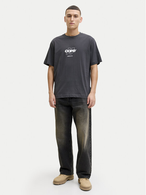 Jack & Jones Jack & Jones Camiseta Club 12289868 Gris Relaxed Fit