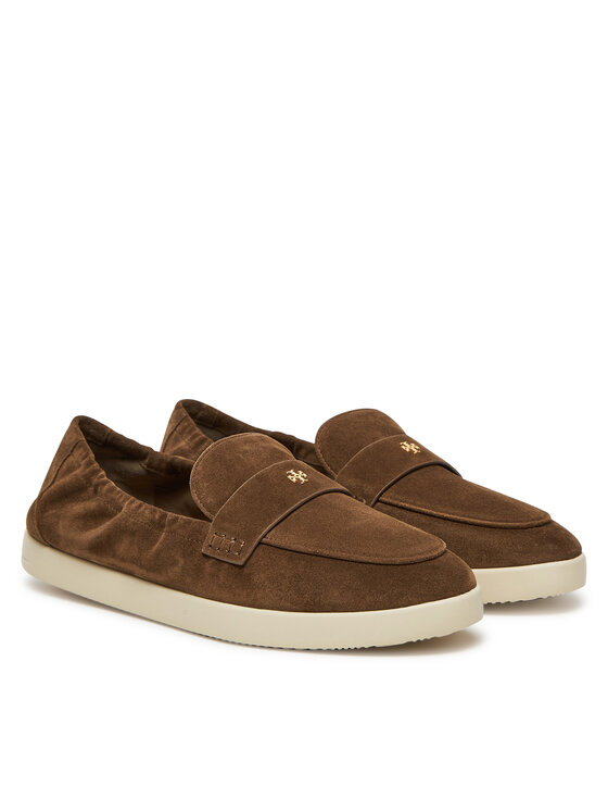 Tory Burch Туфлі Tory Burch Ballet Sport 158073 Коричневий