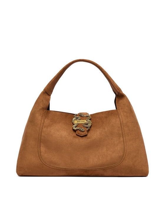 Just Cavalli Geantă Just Cavalli Iconic Snakes 81RA4BB1 ZSE74 Maro