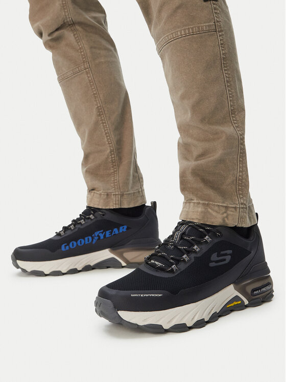 Skechers Sneakersy Skechers Fast Track 237304/BKGY Czarny