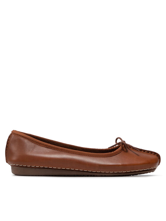 Clarks Балетки Clarks Freckle Ice 203529304 Коричневий