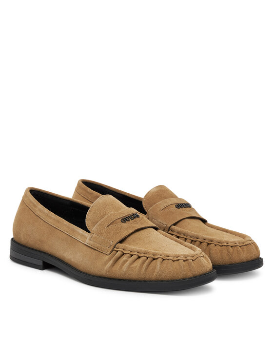 Guess Mokasyny Guess FMJOSA SUE14 Beżowy