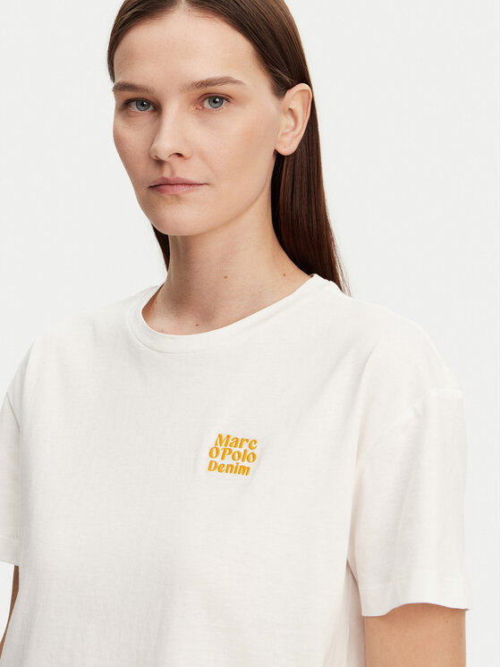 Marc O'Polo Denim Marc O'Polo Denim Футболка 500 0005 916 Білий Relaxed Fit