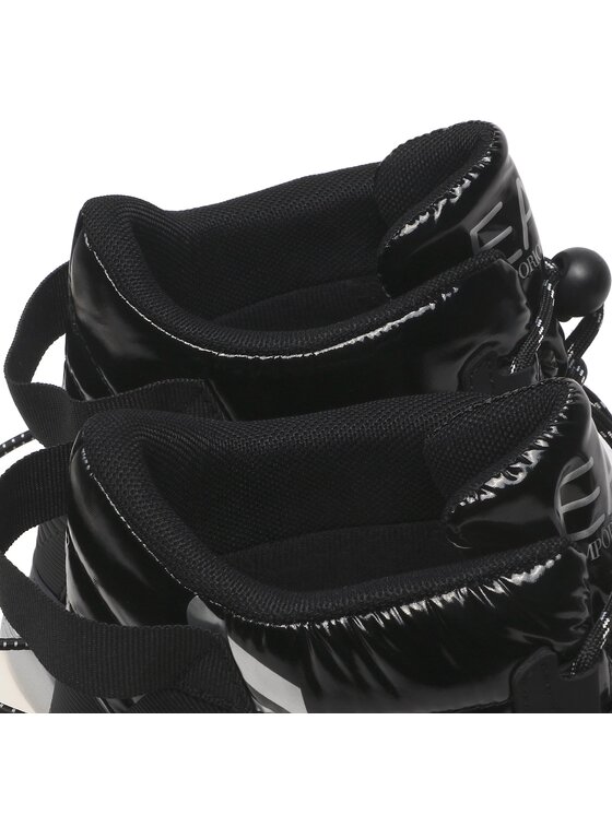 EA7 Emporio Armani Kozačky EA7 Emporio Armani X8M005 XK308 R655 Černá