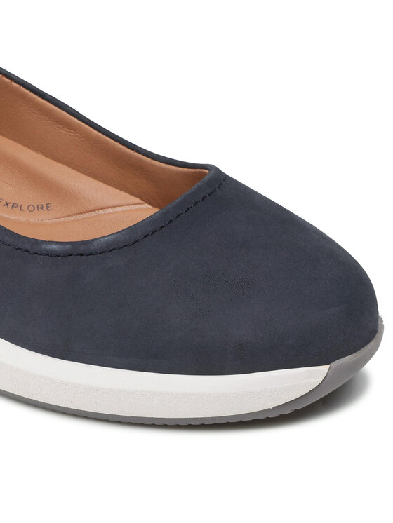 Clarks Pantofi Clarks Un Rio Vibe 261657874 Bleumarin