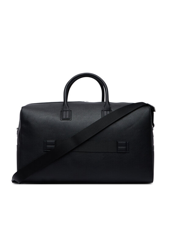Tommy Hilfiger Geantă de weekend Tommy Hilfiger Th Central Duffle AM0AM14739 Negru