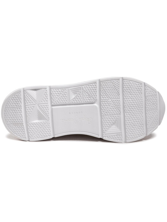 Pepe Jeans Laisvalaikio batai Pepe Jeans Peckam Block PLS31128 Balta