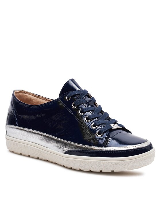 Caprice Sneakersy Caprice 9-23654-42 Granatowy