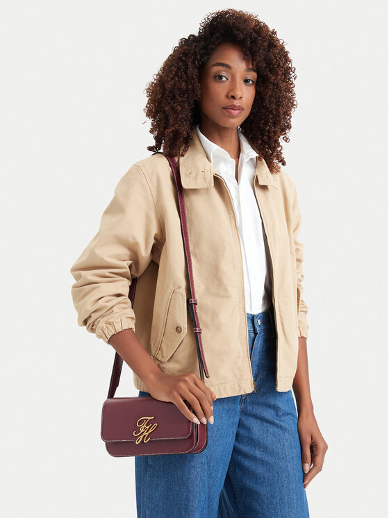 Tommy Hilfiger Τσάντα Tommy Hilfiger AW0AW18399 Σκούρο κόκκινο