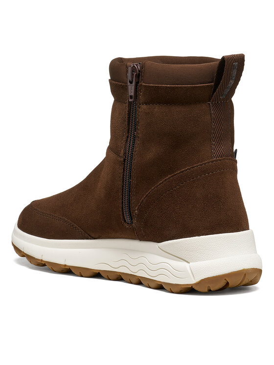 Geox Боти Geox D Spherica 4X4 B Abx D6626C 2211 C6006 Тъмнокафяв