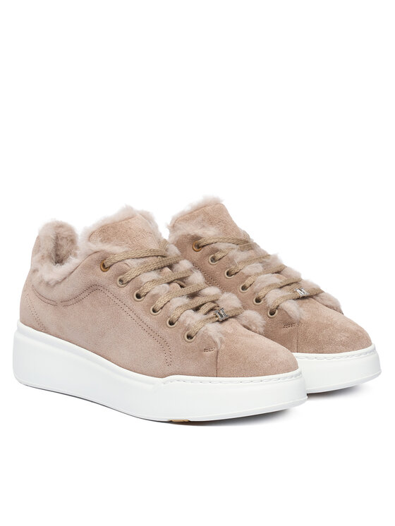 Max Mara Sneakersy Max Mara Tmaxi1 2524766172650 Beżowy