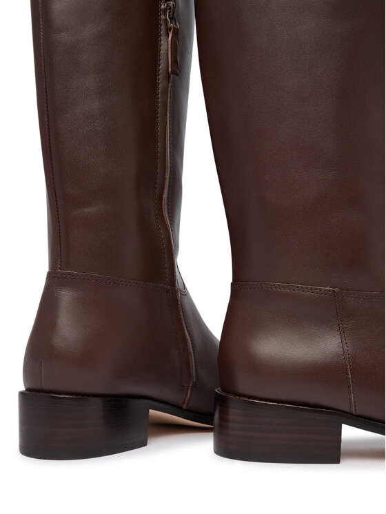 LAUREN RALPH LAUREN Kozaki LAUREN RALPH LAUREN 802P12995003 Brązowy