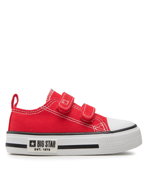 Big Star Shoes Кецове Big Star Shoes KK374082 Червен