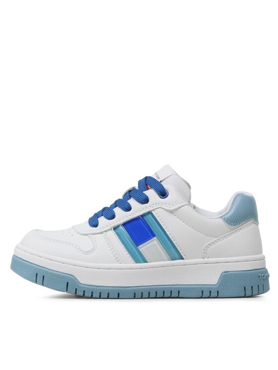 Сникърси Tommy Hilfiger Flag Low Cut Lace-Up Sneaker T3X9-32869
