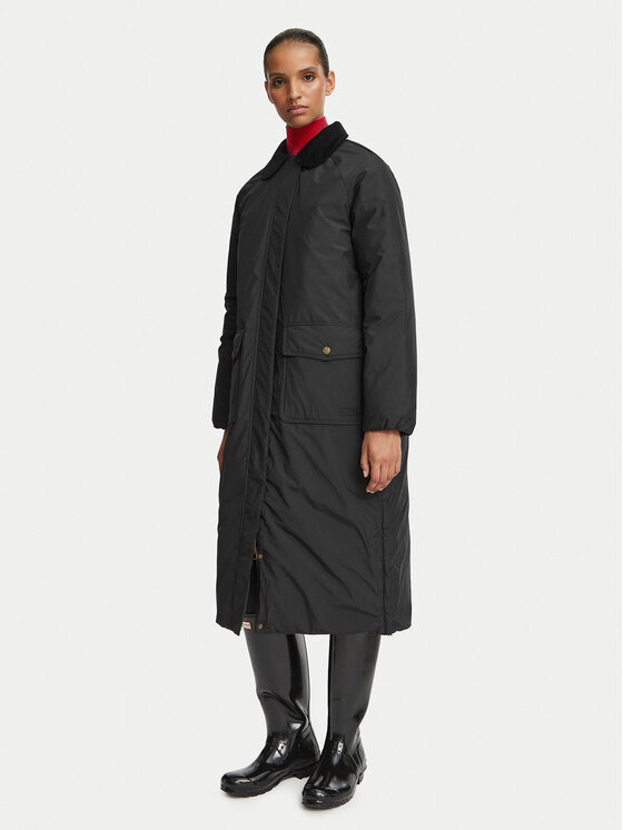 Hunter Hunter Télikabát HARW0001262 Fekete Regular Fit