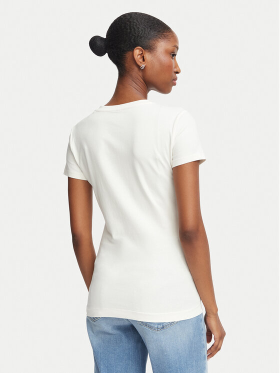 Guess Guess Camiseta W6BI61 K7948 Crema Regular Fit