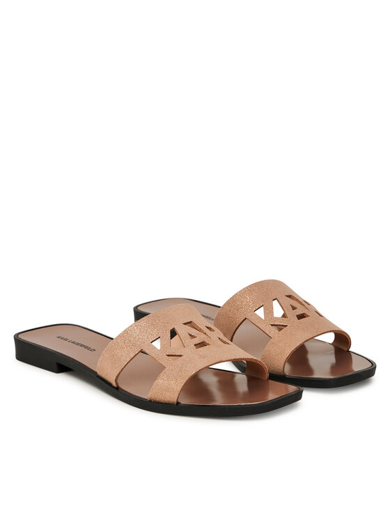 KARL LAGERFELD Шльопанці KARL LAGERFELD Skoot II KL80402 Рожевий