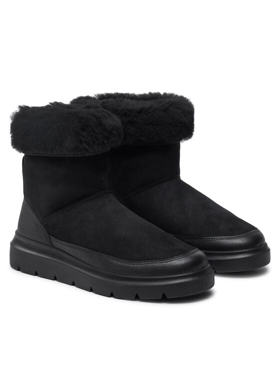 ECCO Polokozačky ECCO Nouvelle 21626351052 Černá