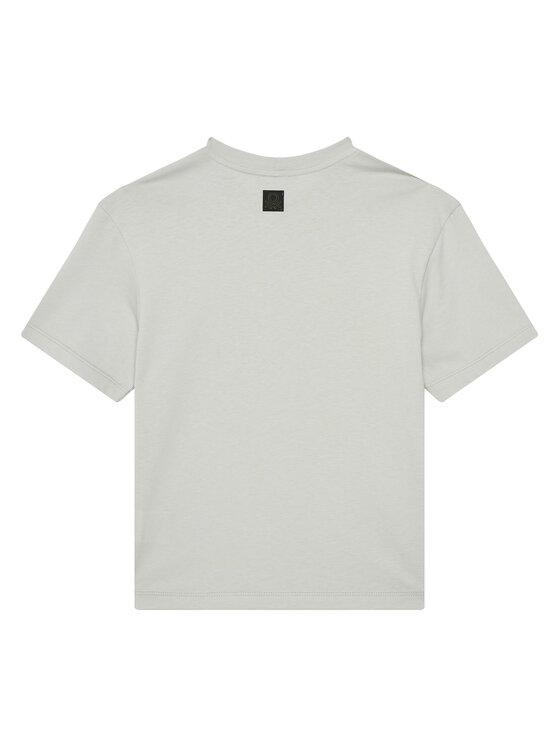 United Colors Of Benetton United Colors Of Benetton Majica 35RYC10NC Siva Regular Fit
