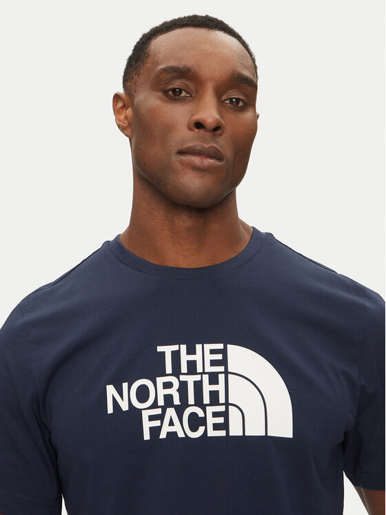 The North Face The North Face T-shirt Easy NF0A8A6C Tamnoplava Regular Fit
