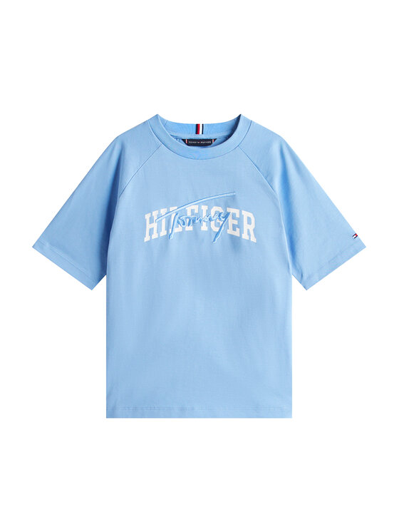 Tommy Hilfiger Tommy Hilfiger Camiseta KB0KB09726 Azul Regular Fit