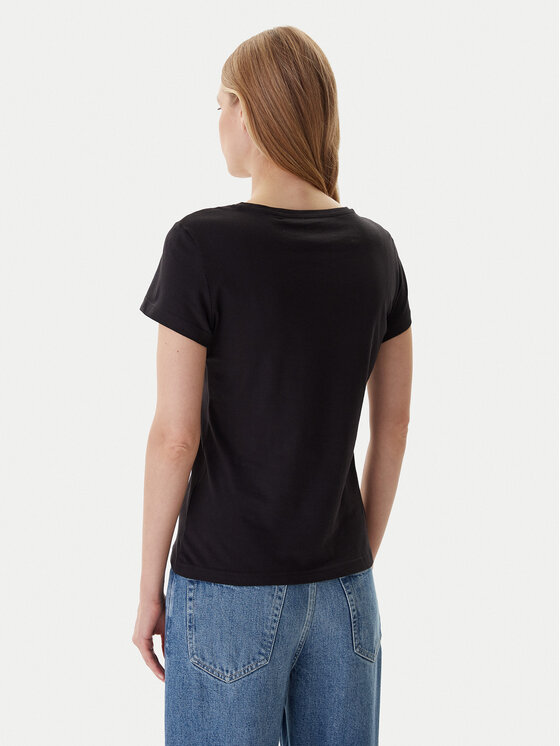Mustang Mustang Camiseta Loa 1016754 Negro Slim Fit