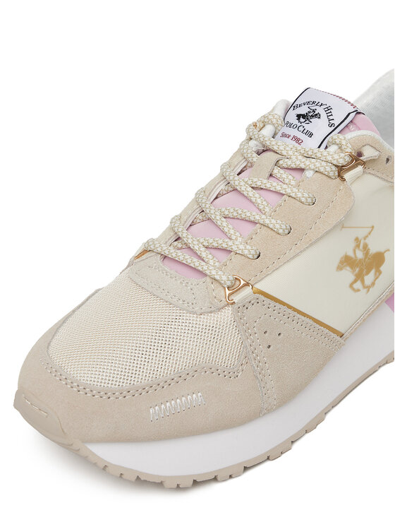 Beverly Hills Polo Club Sneakersy Beverly Hills Polo Club CRUZ MIX 2 Fialová