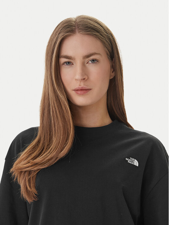 The North Face The North Face Camiseta Essential Simple Dome NF0A8EVX Negro Loose Fit