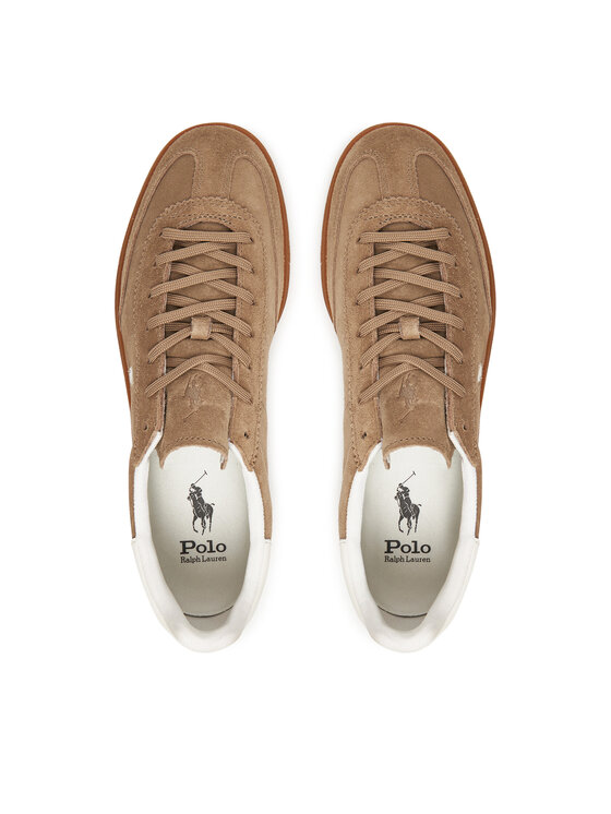 Polo Ralph Lauren Sneakersy Polo Ralph Lauren Bedford 809967889002 Béžová