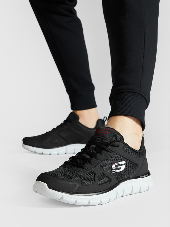 Skechers Snīkeri Skechers Scloric 52631/BKRD Melns