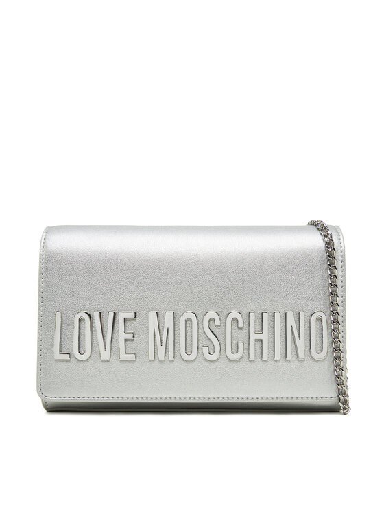 LOVE MOSCHINO Дамска чанта LOVE MOSCHINO JC4103PP1MKD196B Сребрист