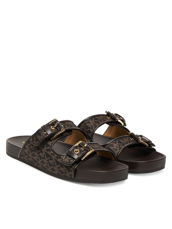 MICHAEL Michael Kors Шльопанці MICHAEL Michael Kors Byers  40T5BYFS1D Коричневий