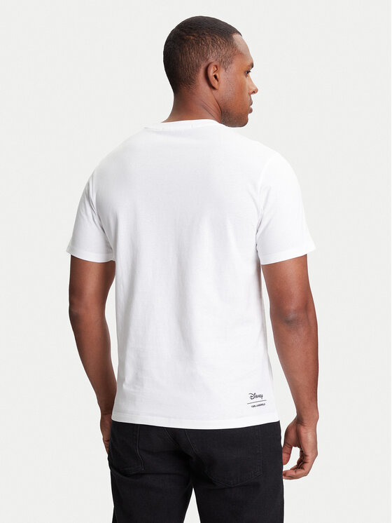 KARL LAGERFELD KARL LAGERFELD Póló 755099 553270 Fehér Regular Fit