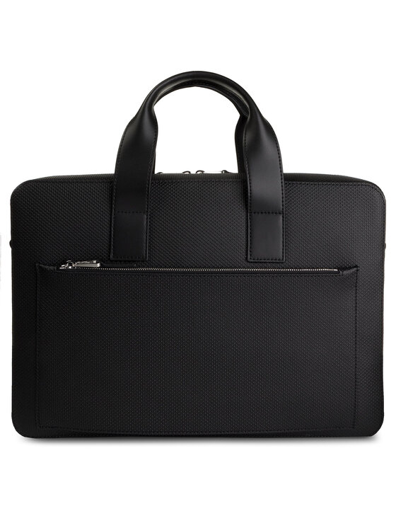 Lacoste Taška na laptop Lacoste Computer Bag NH2921CE Čierna