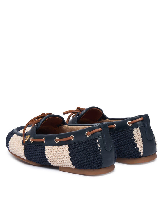 Tommy Hilfiger Mokasīni Tommy Hilfiger Th Flex FW0FW09506 Tumši zils