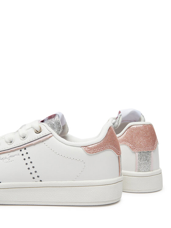 Pepe Jeans Snīkeri Pepe Jeans Player Night G PGS30600 Balts
