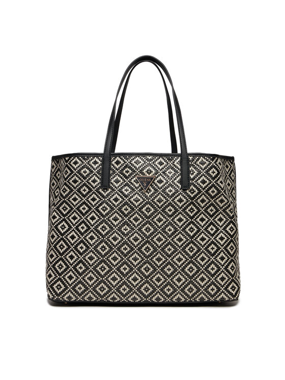 Guess Táska Guess Vikky II Large Tote HWWR93 18290 Fekete