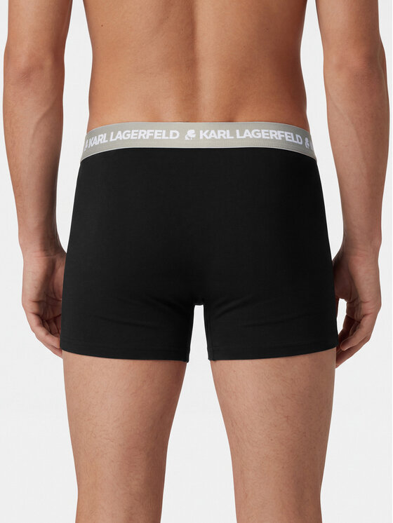 KARL LAGERFELD KARL LAGERFELD Conjunto de calzoncillos boxer B1M47030 Negro