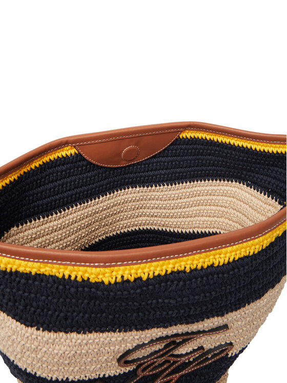 Tommy Hilfiger Soma Tommy Hilfiger Th Nautical Bucket Crochet Str AW0AW18814 Daudzkrāsains