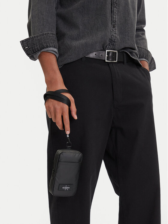 Calvin Klein Bandolera Calvin Klein Utility Phone Crossbody LV04D1136G Negro