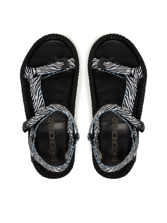 Bohonomad Sandále Bohonomad Miami Elastic MIA.20-ZEB Biela