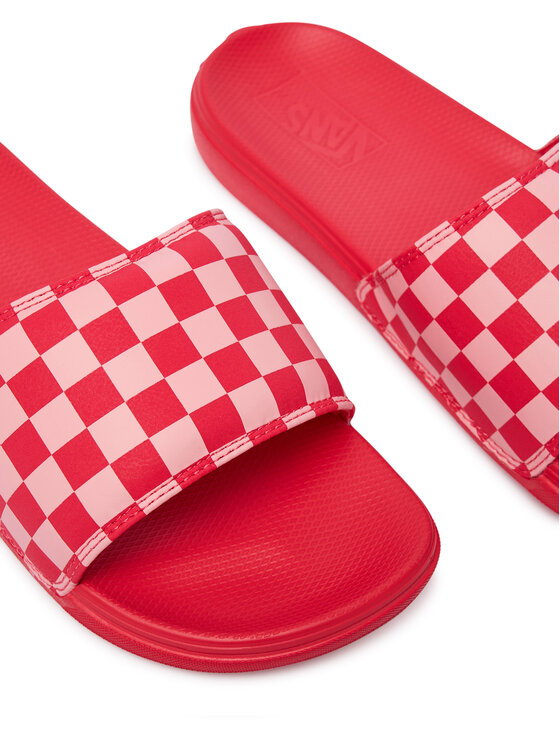 Vans Natikači Vans La Costa Slide-On VN0A5HFEFO91 Rdeča