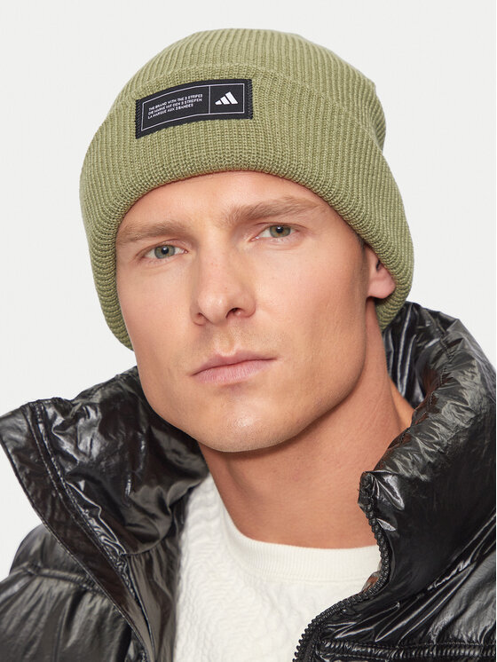 adidas Czapka adidas Essentials Cuffed Beanie IY5257 Zielony