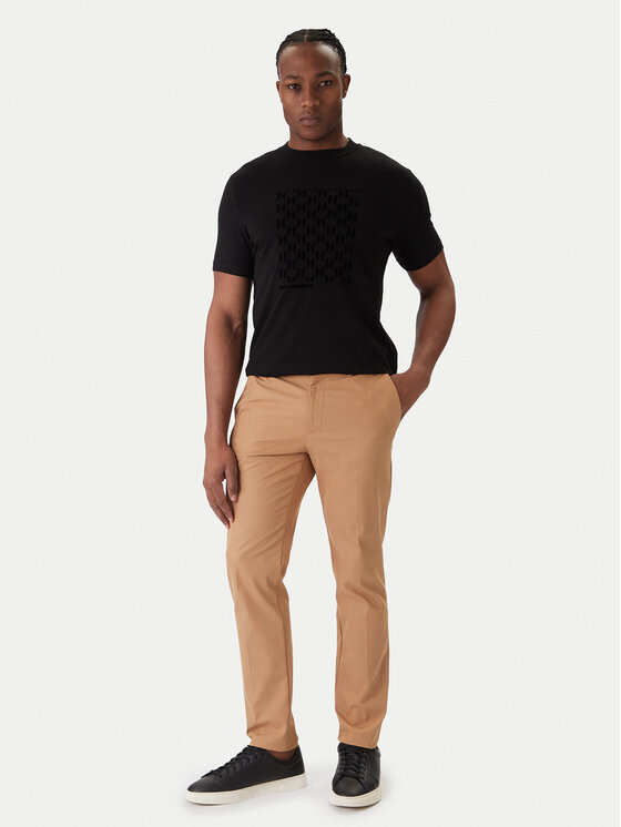 KARL LAGERFELD KARL LAGERFELD Camiseta 755040 561221 Negro Regular Fit
