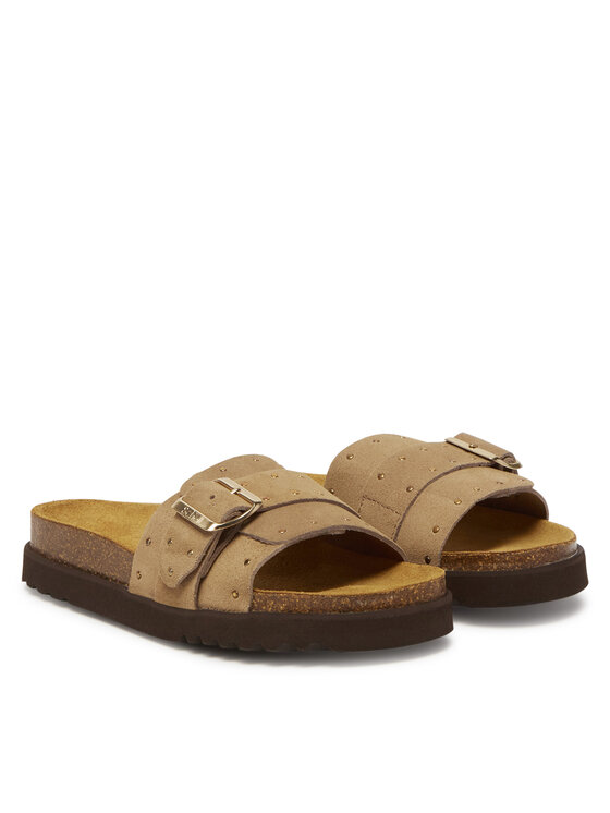 Scholl Шльопанці Scholl Joyce F32243 Бежевий
