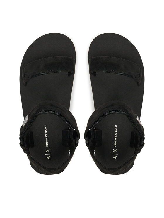 Armani Exchange Sandále Armani Exchange XDP064 XV928 00002 Čierna