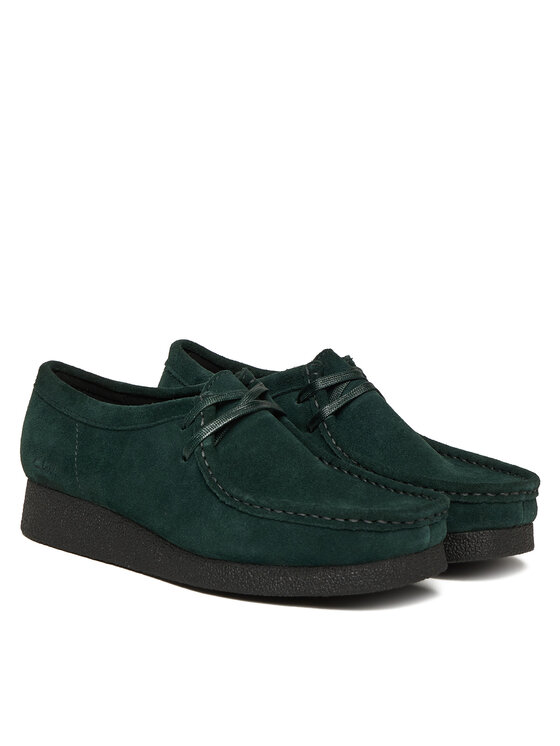 Clarks Nizki čevlji Clarks WallabeeEVOSh 26184613 Zelena